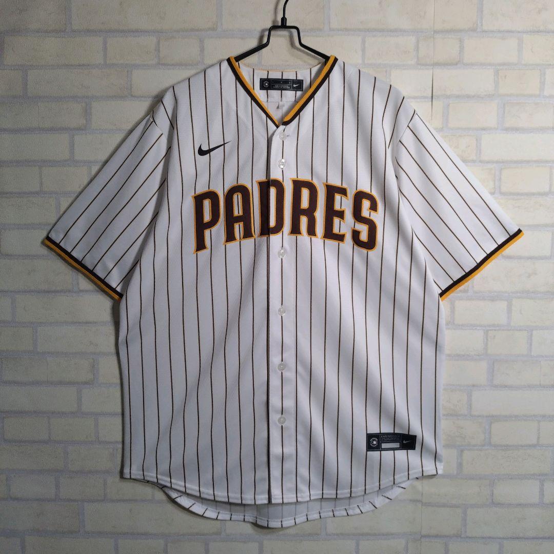 ナイキ★MLB パドレス タティス.Jr ユニホーム ゲームシャツ ホーム L