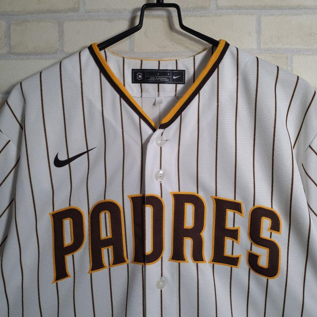 ナイキ★MLB パドレス タティス.Jr ユニホーム ゲームシャツ ホーム L
