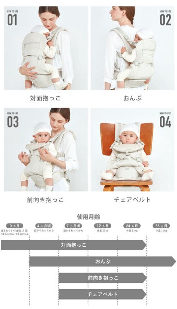 【まる】抱っこ紐 ベビーキャリアオン ピトレスク ユナイテッドアローズ