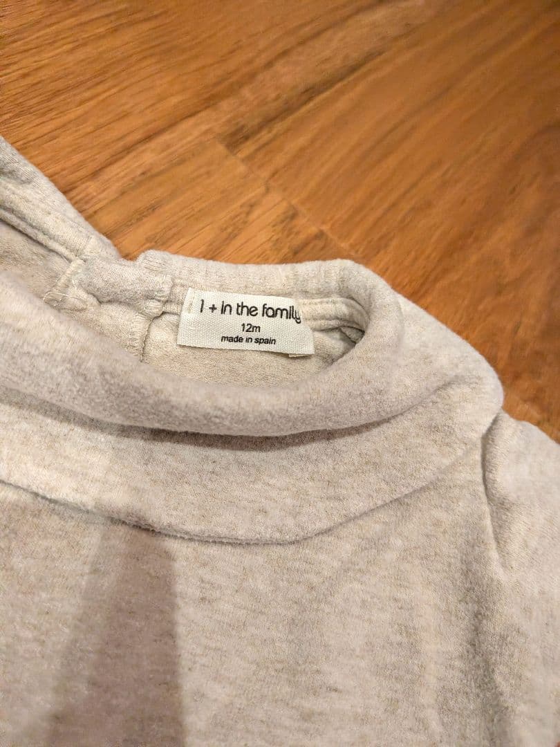 Popelin サロペットパンツ 12-18m　1＋トップス 12m　セット売り