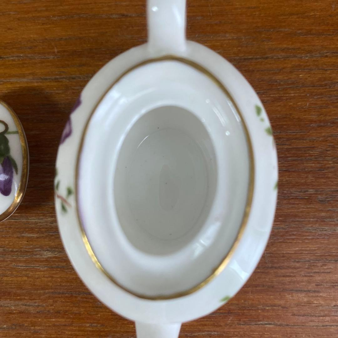 ハマースレイ ヴィクトリアン　バイオレット　ミニチュア　ティーポット　スミレ