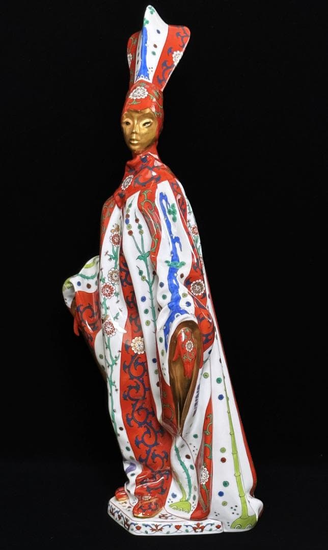 ヘレンド 世界限定品 カーニバル 西安の赤 ゲデレ 人形 マスターぺインター作品