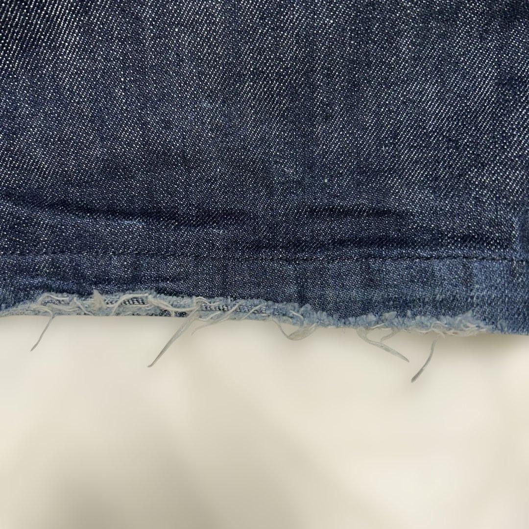 パンツ Deaile Baggy Rigid denim indigo blue