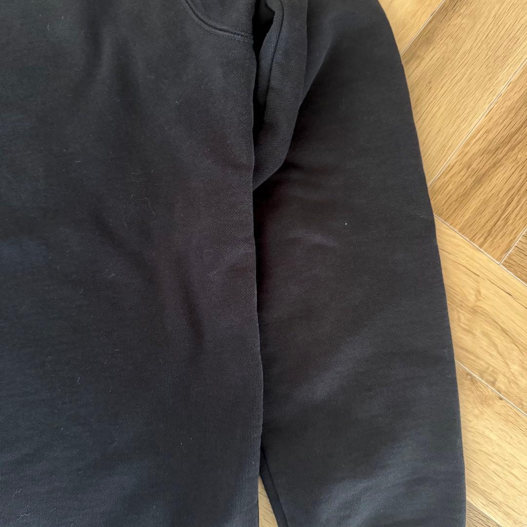 Maison Margielaマルジェラ 無地スウェット 黒 サイズ52