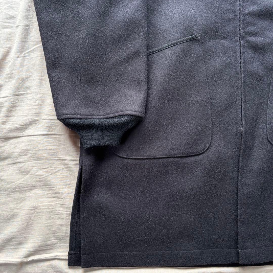 コモリ COMOLI フーデッドコート メルトンコート