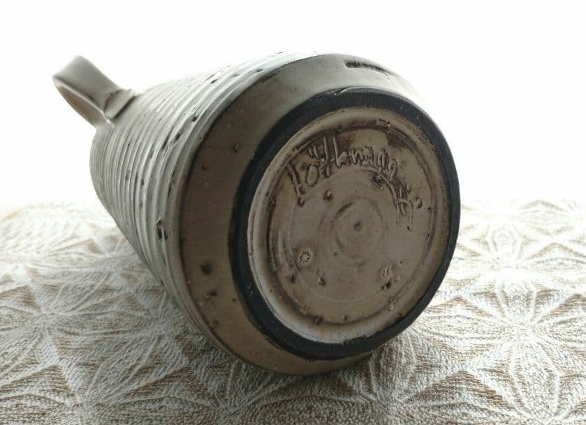 フラワーベース V Gabriel Keramikスウェーデン ヴィンテージ北欧