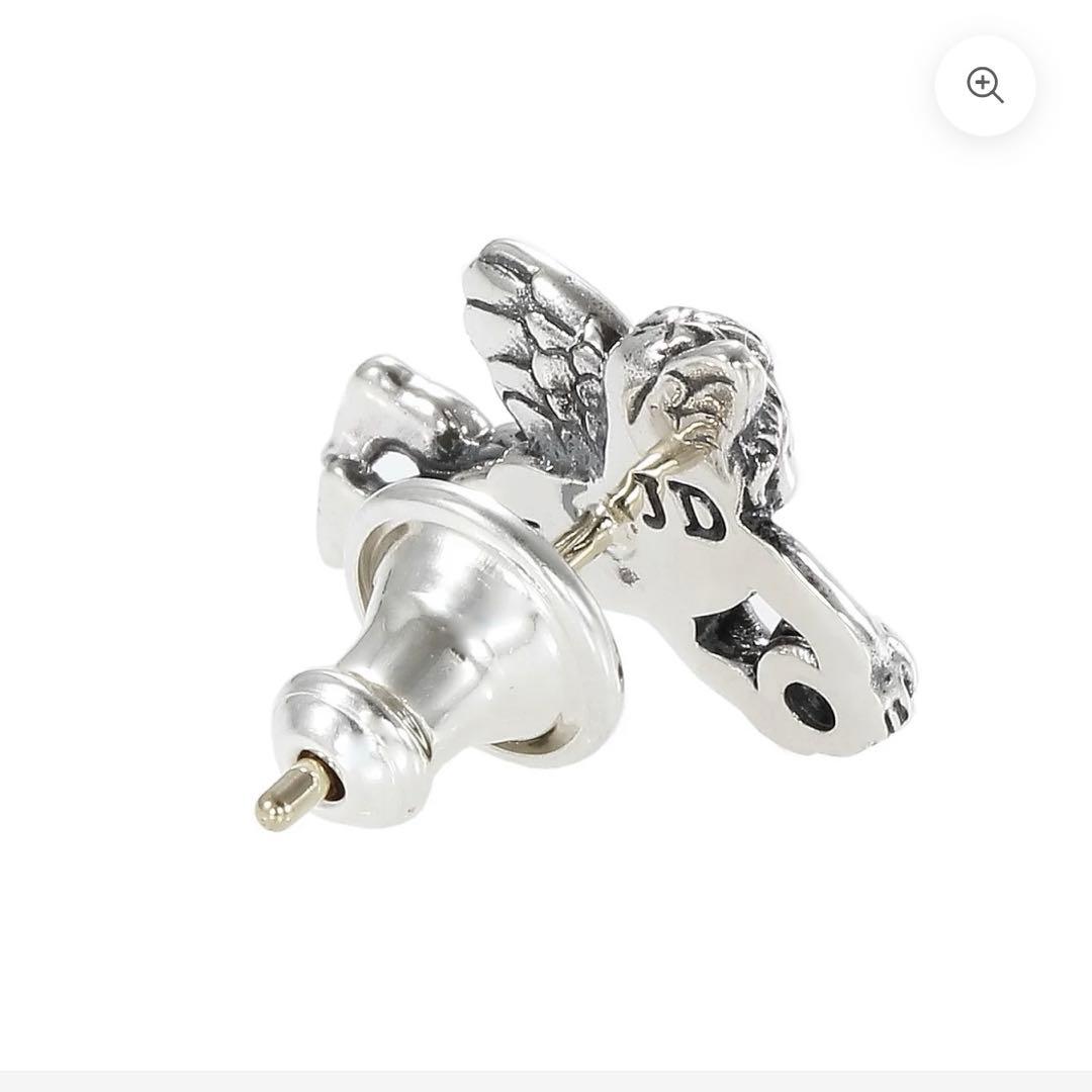 ジャスティンデイビス　ピアス　天使　ジルコニア　エンジェル　片耳