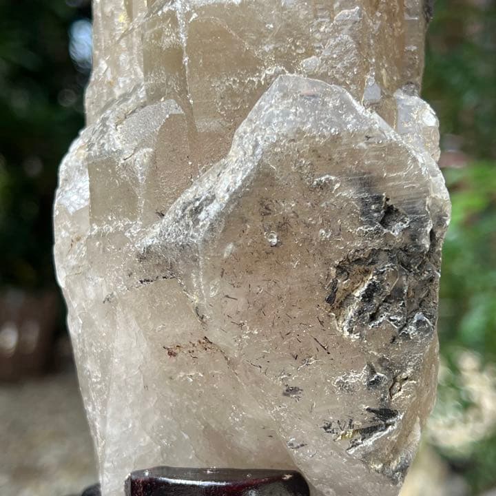 ✳️極☆激レア品‼️✨エレスチャルクォーツ ルチルインライトニング水晶 原石 天然石