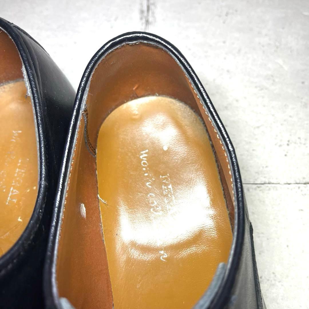 【リーガル】ストレートチップ V075 内羽♡ブラック 25EEE