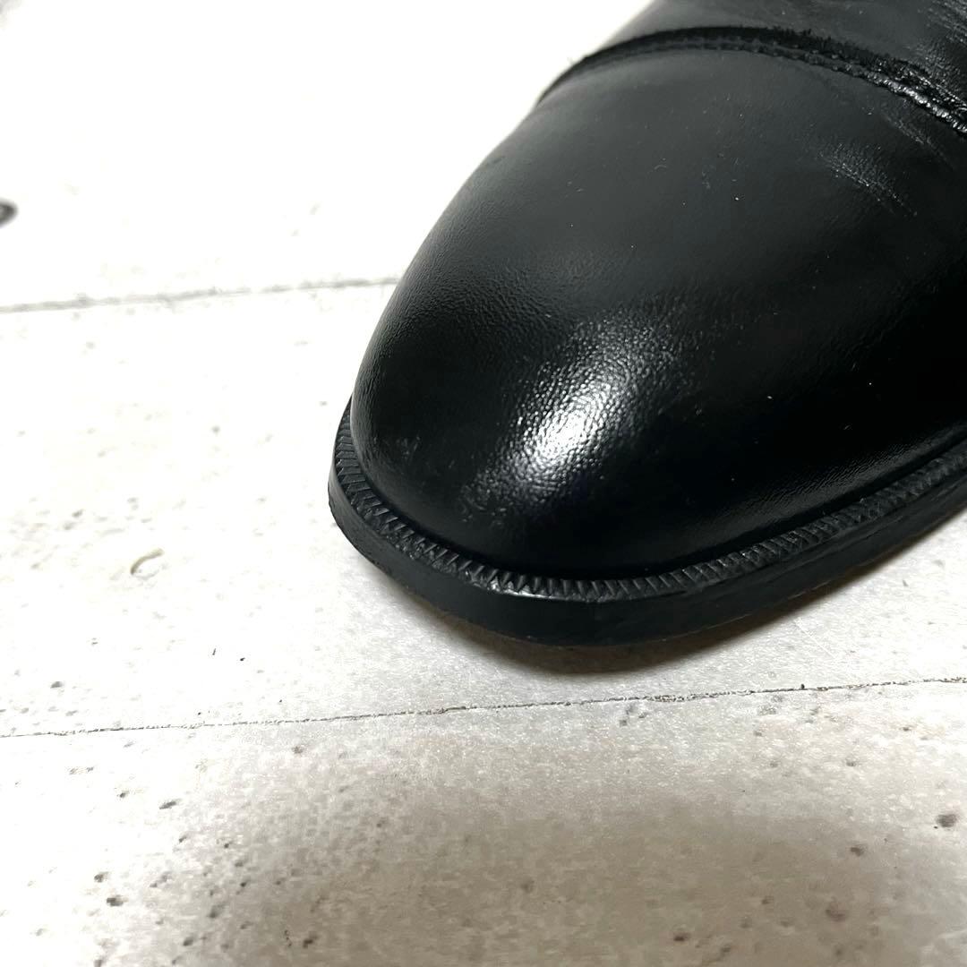 【リーガル】ストレートチップ V075 内羽♡ブラック 25EEE