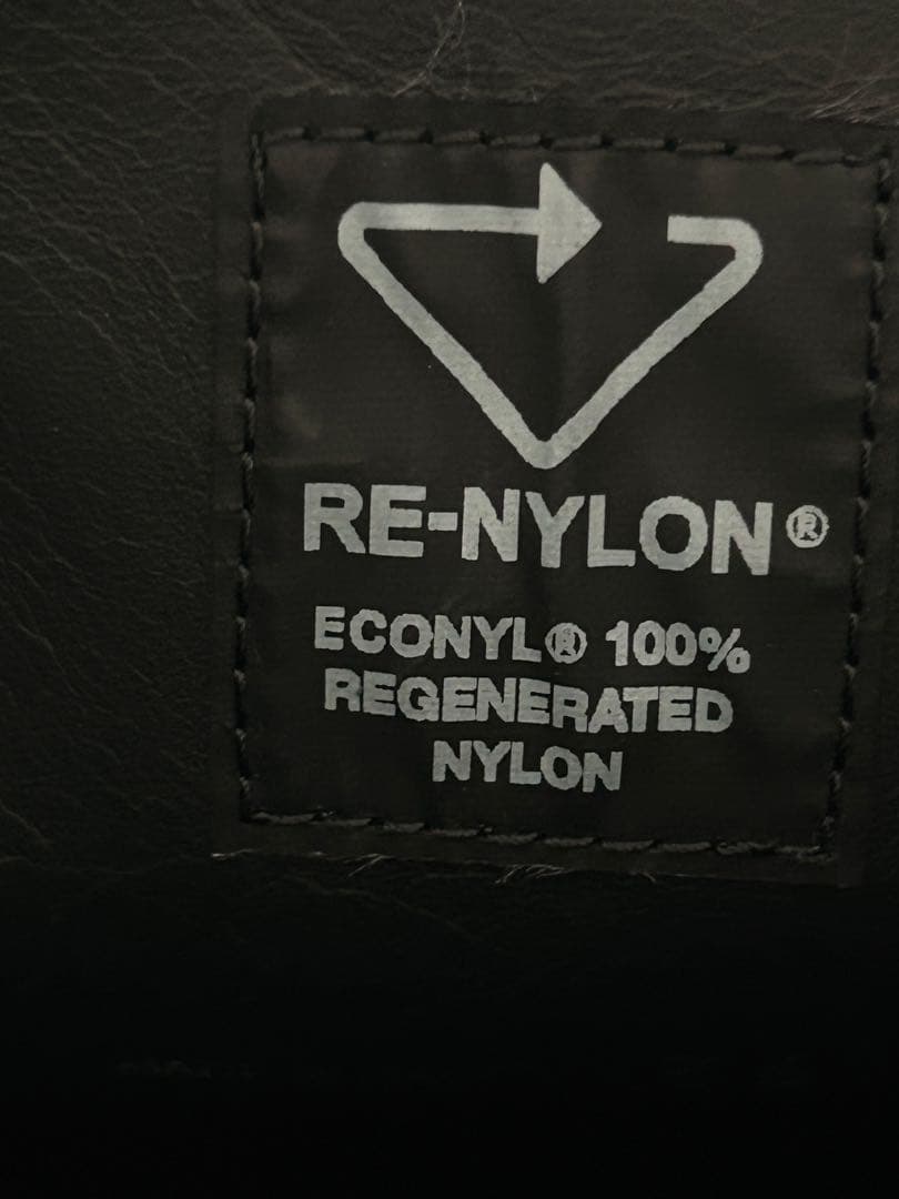 PRADA プラダ　ロゴレザー　Re-Nylon リナイロン　ブーツ　新品未使用