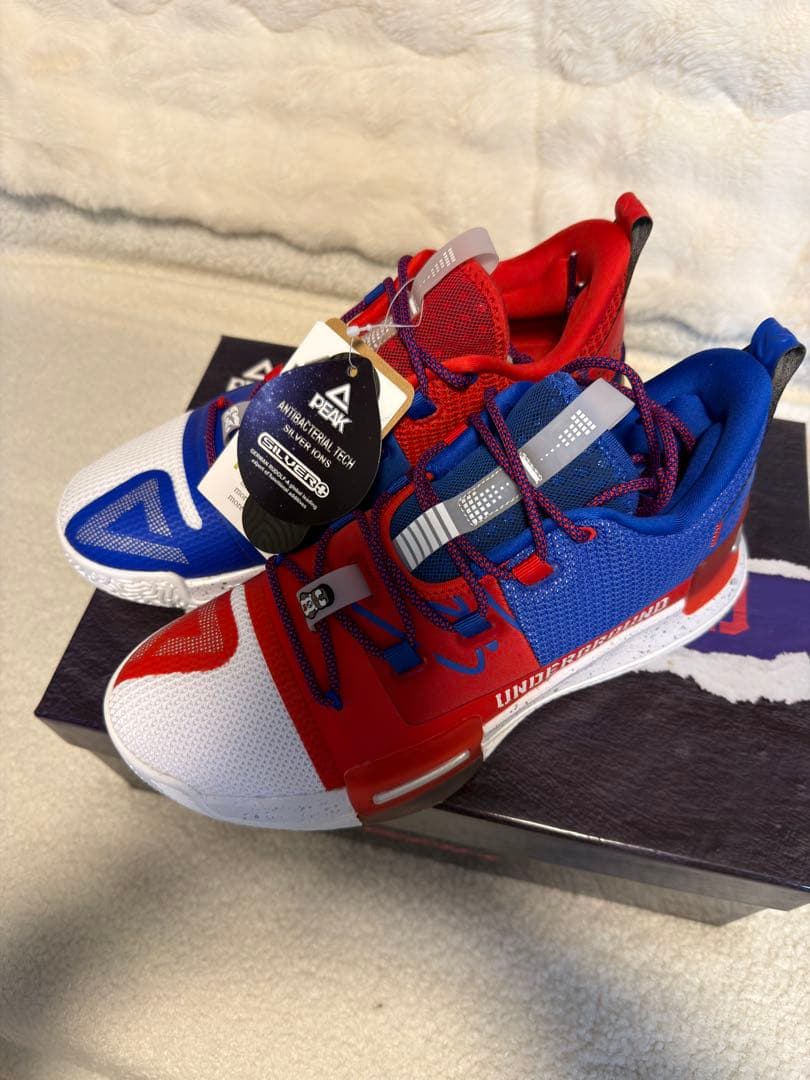 PEAK UNDERGROUND シューズ 赤/青