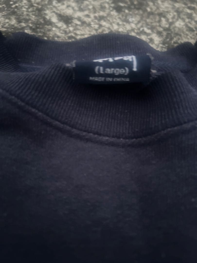 old stussy N゜4 スウェット 紺タグ 2日間限定‼️セール‼️