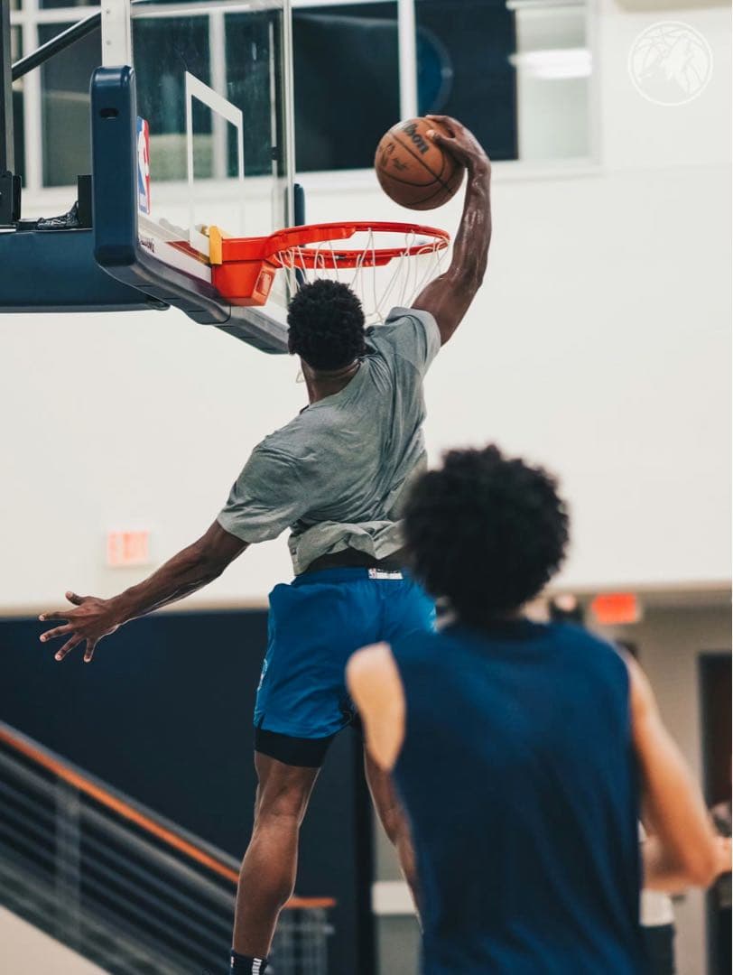 ウルブズ NBA25シーズン選手支給品リバーシブルプラクティスパンツSサイズ