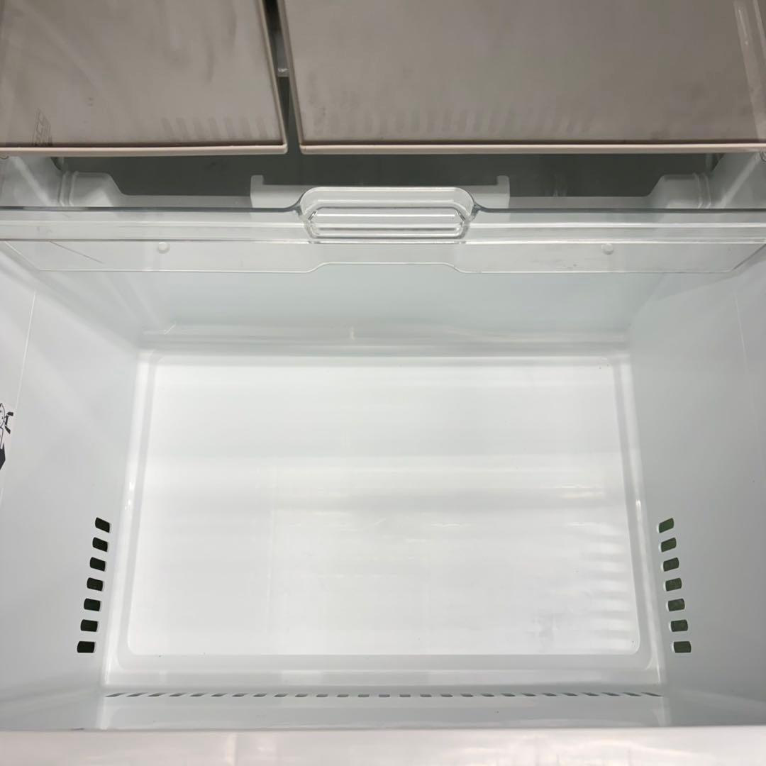 717 鏡面　冷蔵庫　大型　5ドア　左開き　美品　自動製氷機付　400L強 保証