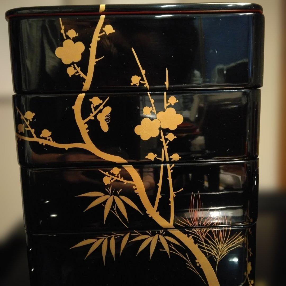 御屠蘇器重箱セット　越前塗り