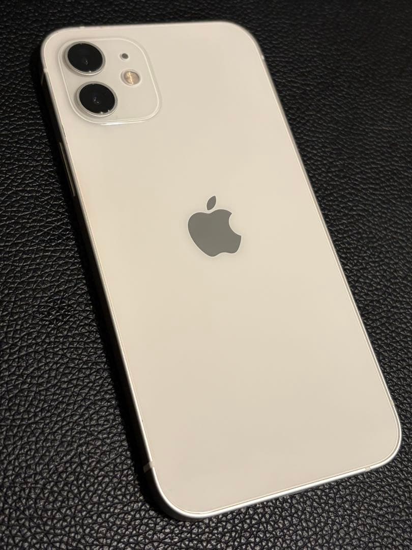 【極美品】iPhone 12 ホワイト 64G バッテリー88%