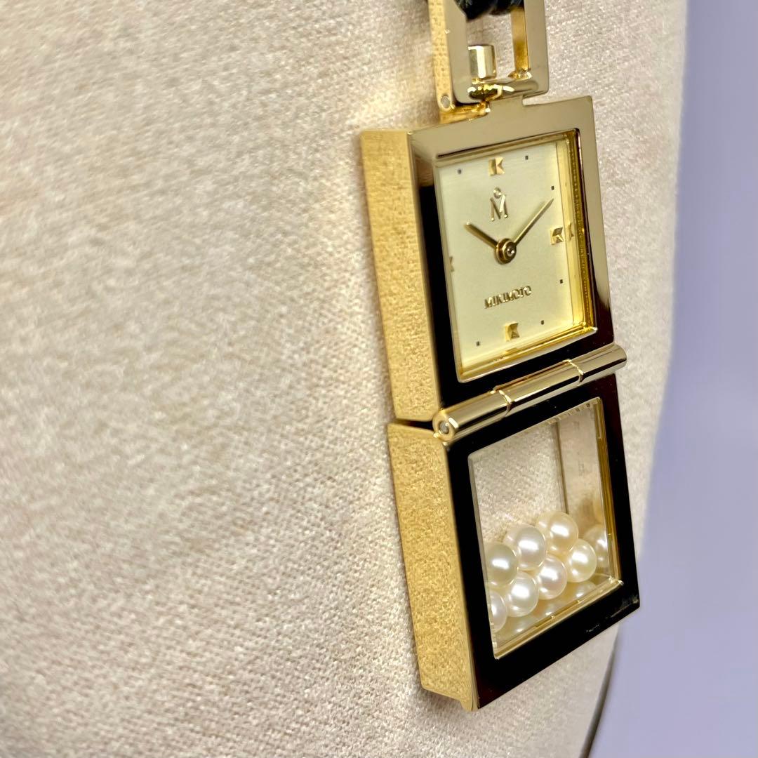 41 MIKIMOTO ミキモト ペンダント 7pパール ゴールド 美品 稼働