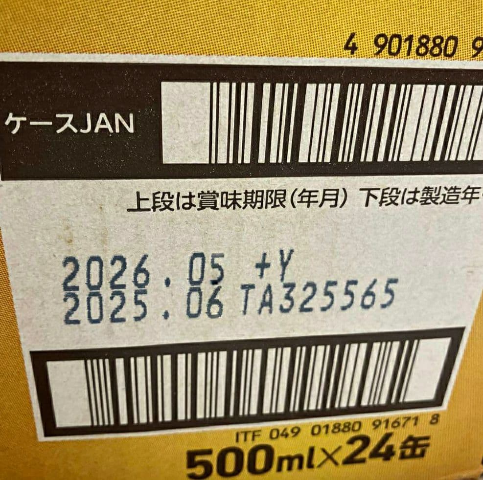 エビスビール YEBISU 500mlｘ24缶 2箱セットＦ２２