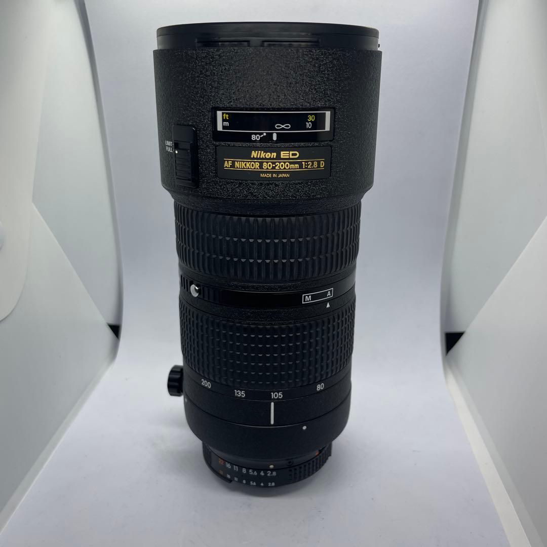 【美品】 Nikon AF Nikkor 80-200mm f2.8 D ED