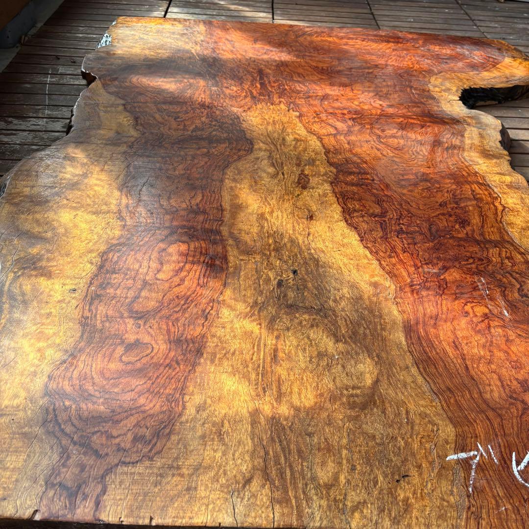 ブビンガ一枚板　厚さ3cm