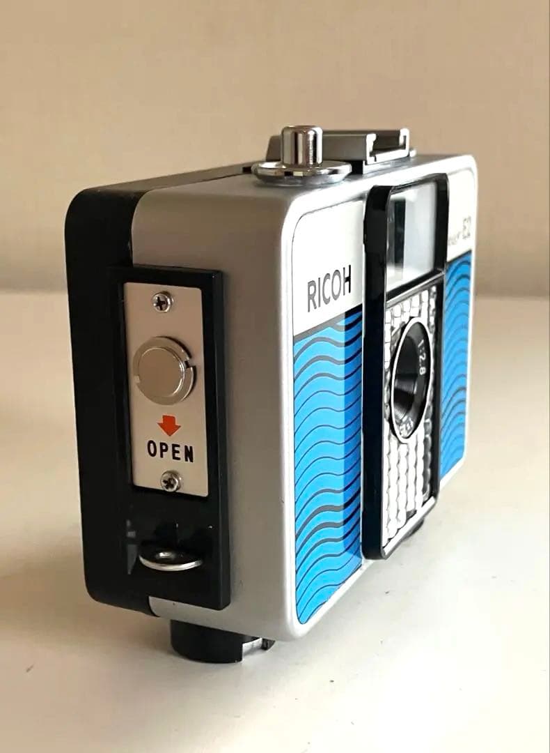 RICOH AUTO HALF E2 オートハーフ希少色　ラインブルー　超美品