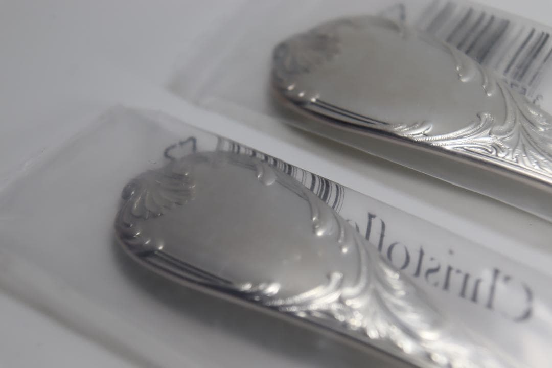 クリストフル■未使用テーブルフォーク２本組■とてもきれい¨¨■大人気のマルリー！