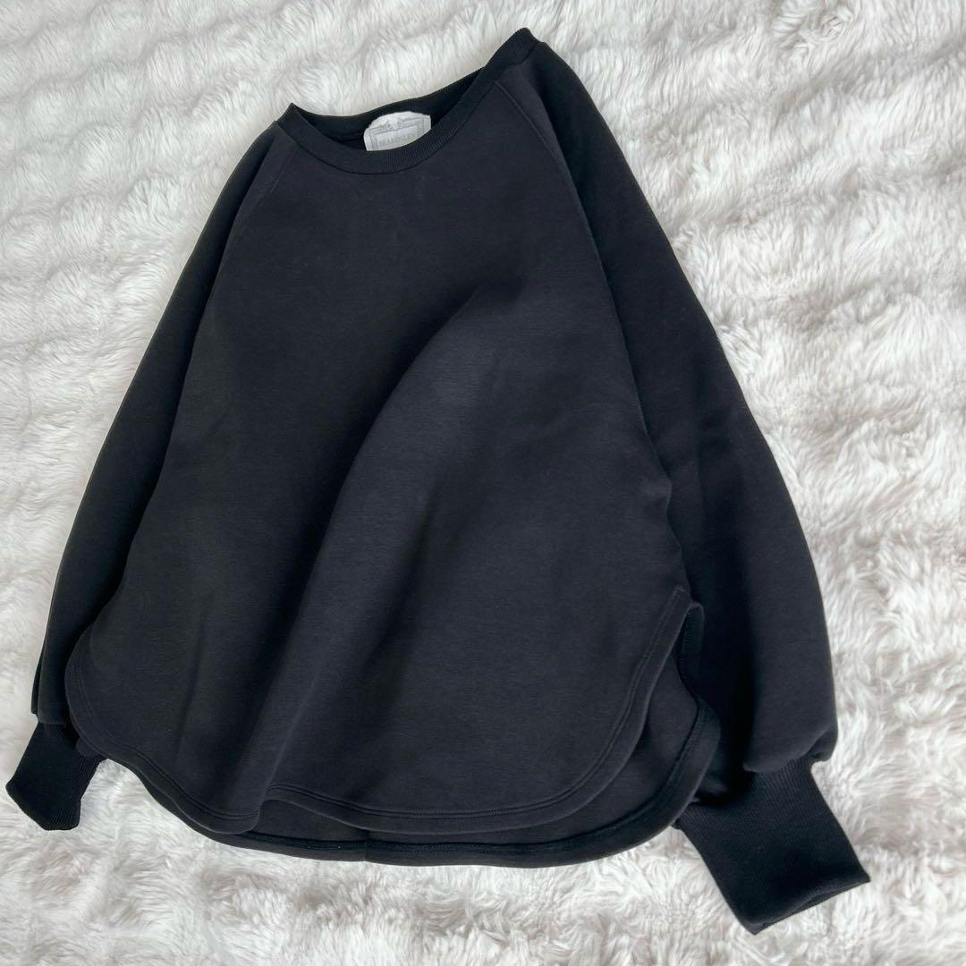 ビアズリー★ ダンボールサークルプルオーバー　ブラック