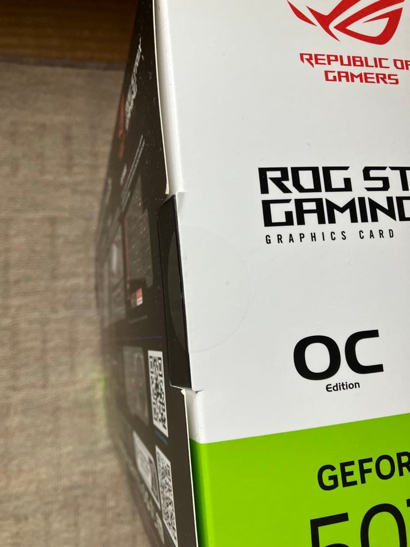 グラフィックボード・グラボ・ビデオカード ROG Strix Gaming GeForce RTX 5070 Ti OC