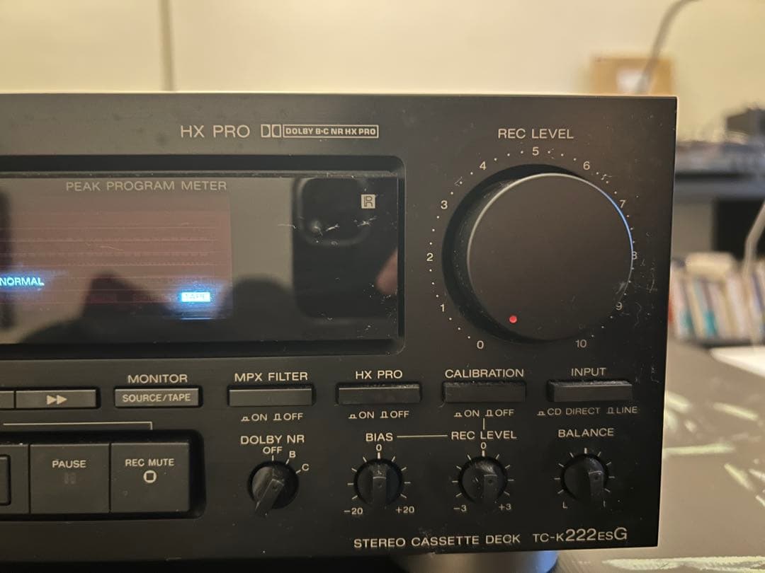 SONY 3ヘッドカセットデッキ TC-K222ESG