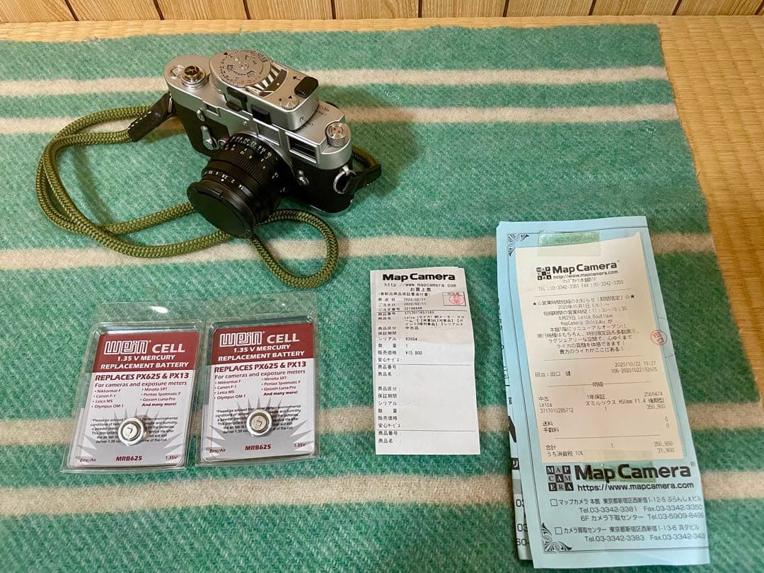 ライカ　leica M3 summilux 50mm F1.4レンジファインダー