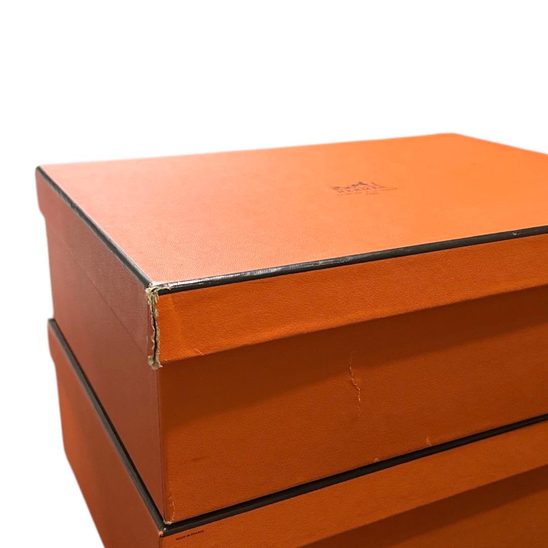 エルメス　黒 レザー スクエアトゥ ロングブーツ　36.5