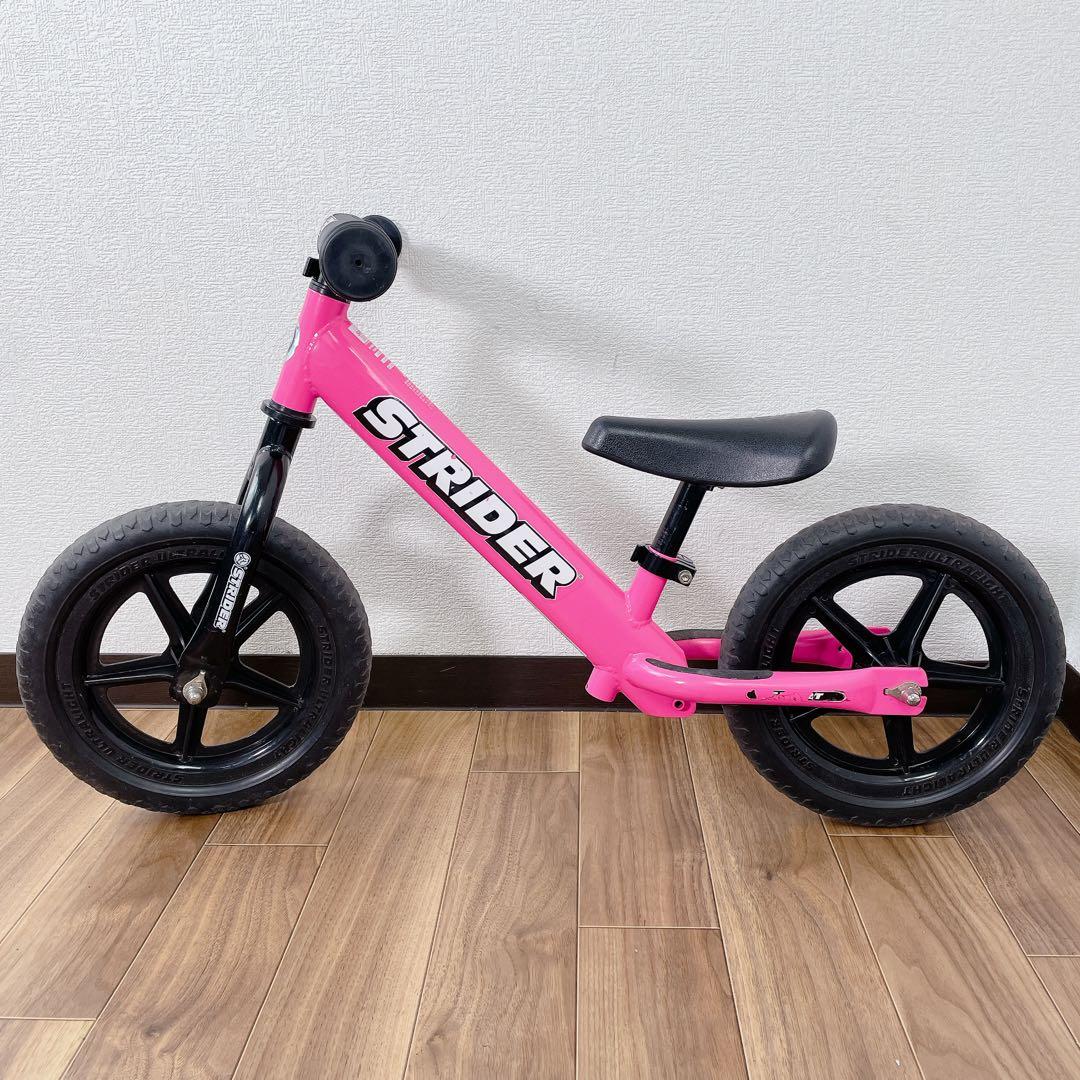 STRIDER SPORTS バランスバイク ピンク 12インチ