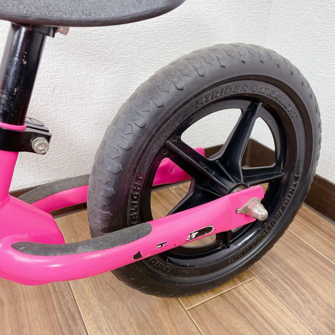 STRIDER SPORTS バランスバイク ピンク 12インチ
