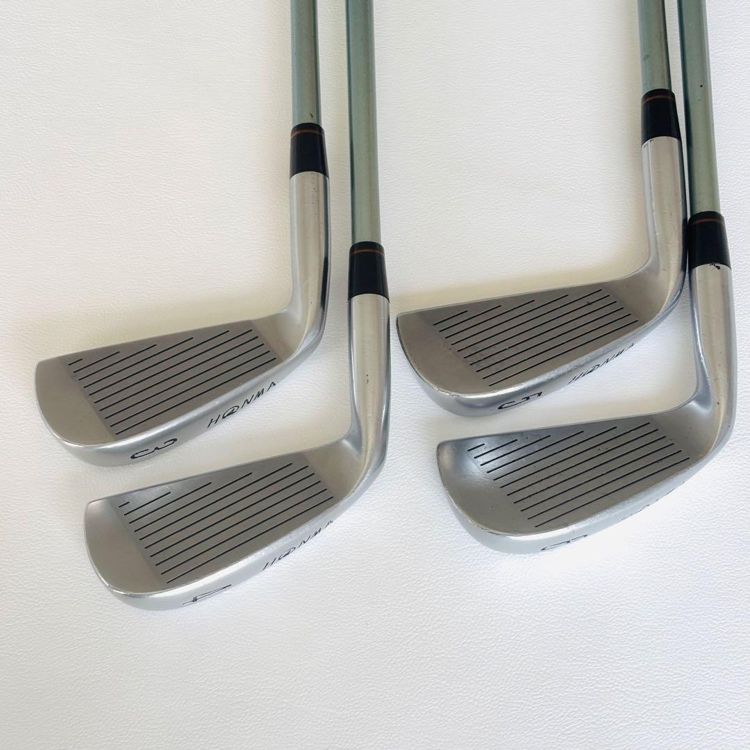 ホンマ LB606 H&FアイアンセットT-800 BORON M50ビンテージ