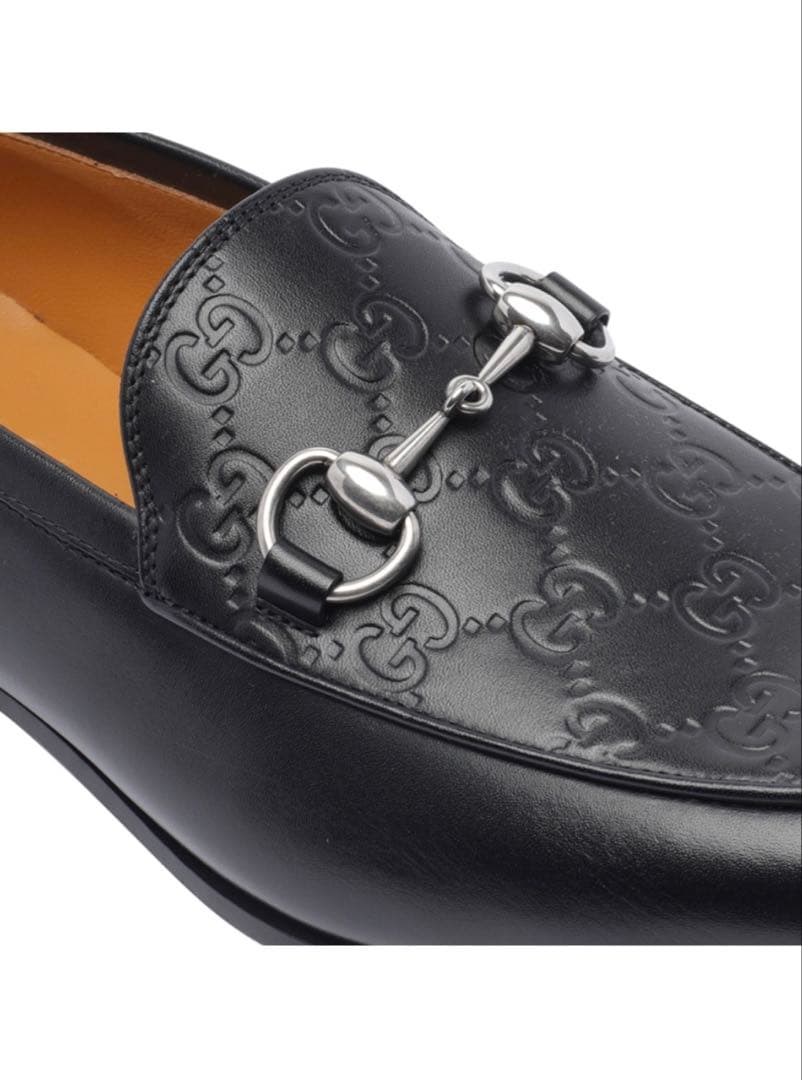 残り1日30%オフ 未使用　現行　Gucci ホースビットローファー　6.5