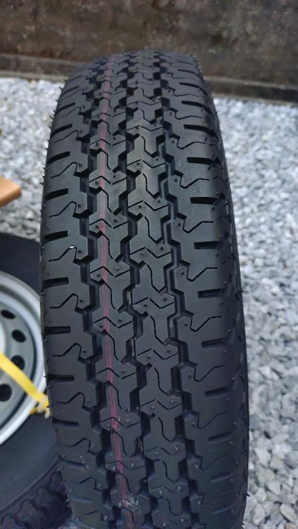 ②145/80R12LTヨコハマタイヤ・ホイールセット 2023年製