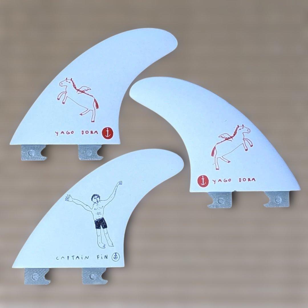 新品未使用　CAPTAIN FIN YAGO DORA 3-FIN　 Mサイズ