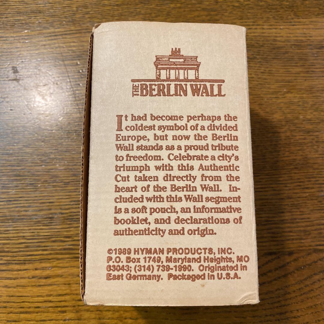 ベルリンの壁　The BERLIN WALL