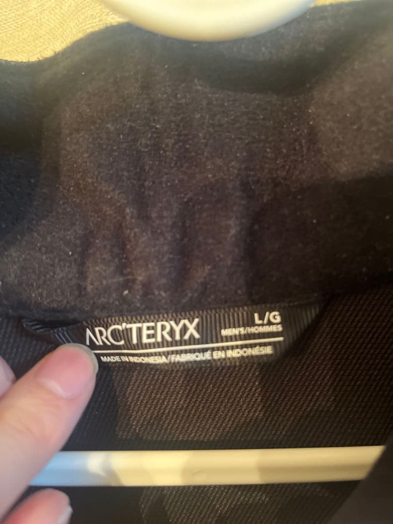 廃盤モデル ARC'TERYX 黒 ガンマジャケット Lサイズ