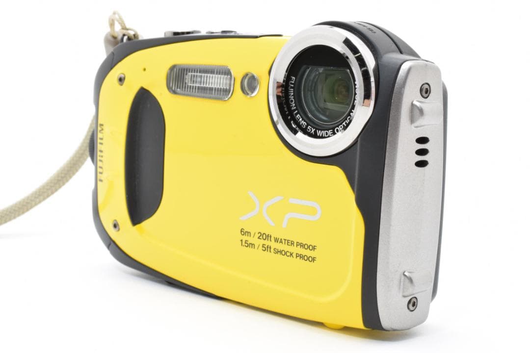 【美品】FUJIFILM FINEPIX XP60 イエロー　動作確認済