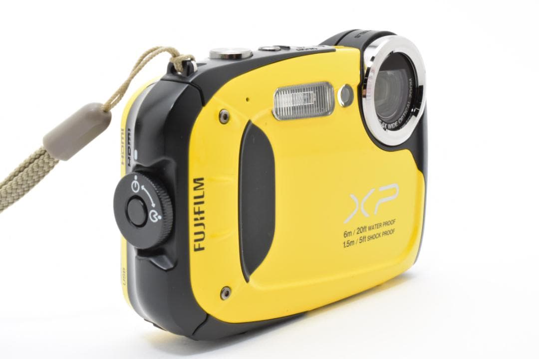 【美品】FUJIFILM FINEPIX XP60 イエロー　動作確認済