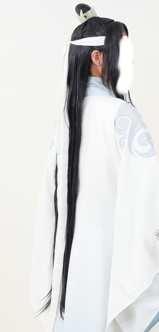魔道祖師　MDZS　藍忘機　藍湛　少年　衣装　セット済　ウィッグ　コスプレ