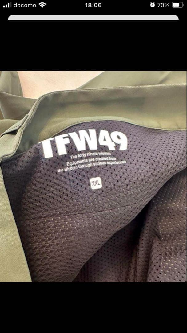 TFW49 オリーブグリーン ショートパンツ