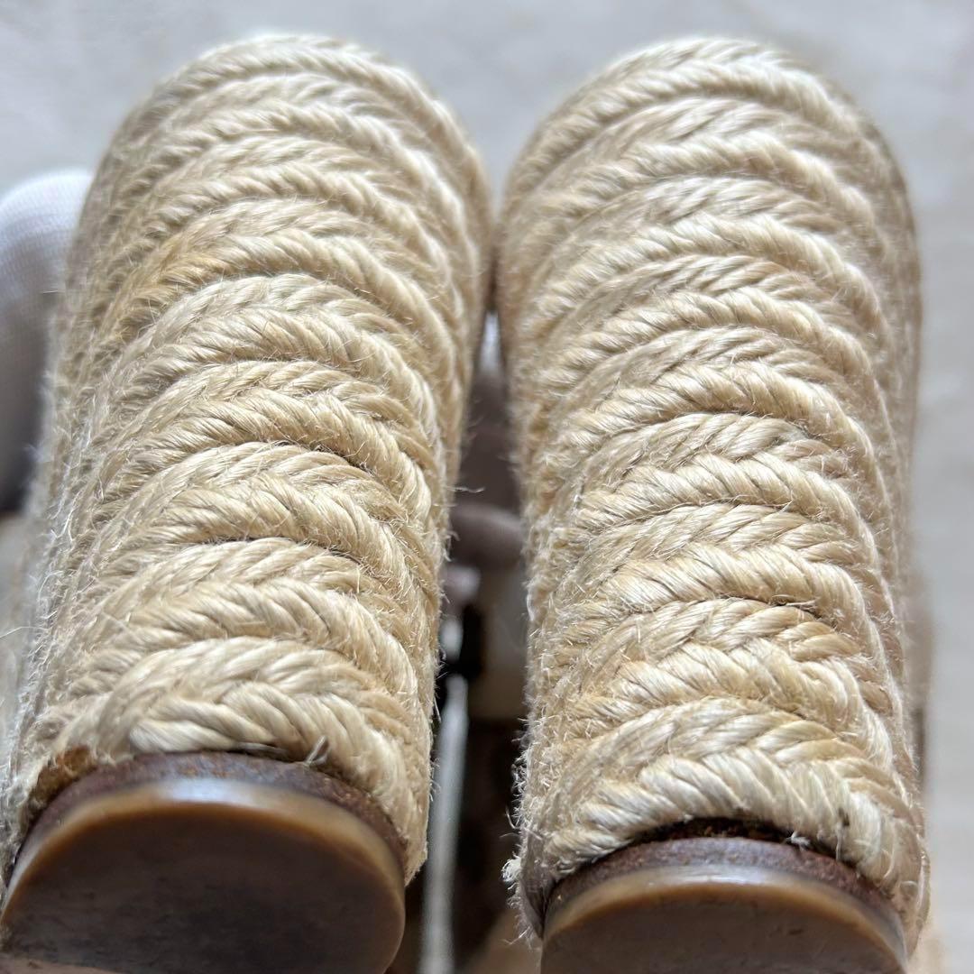 ⭐️再値下げ⭐️ グッチ GGキャンパス エスパドリーユ ウェッジ サンダル 36C