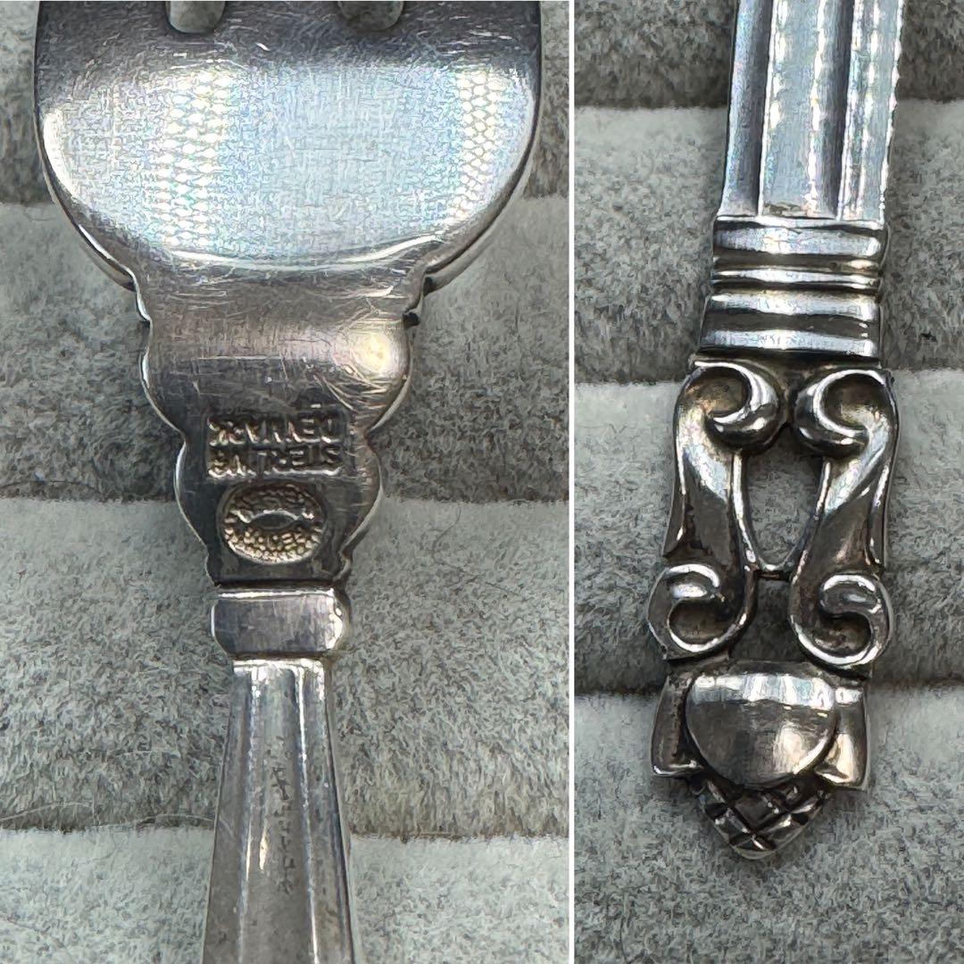 おまとめ。2点。ジョージ・ジェンセン Acorn エコーン　デザートフォーク①