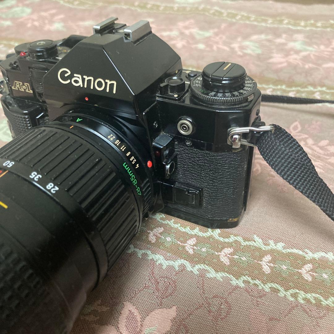 Canon A-1 一眼レフカメラ FD28〜85mmレンズ付き