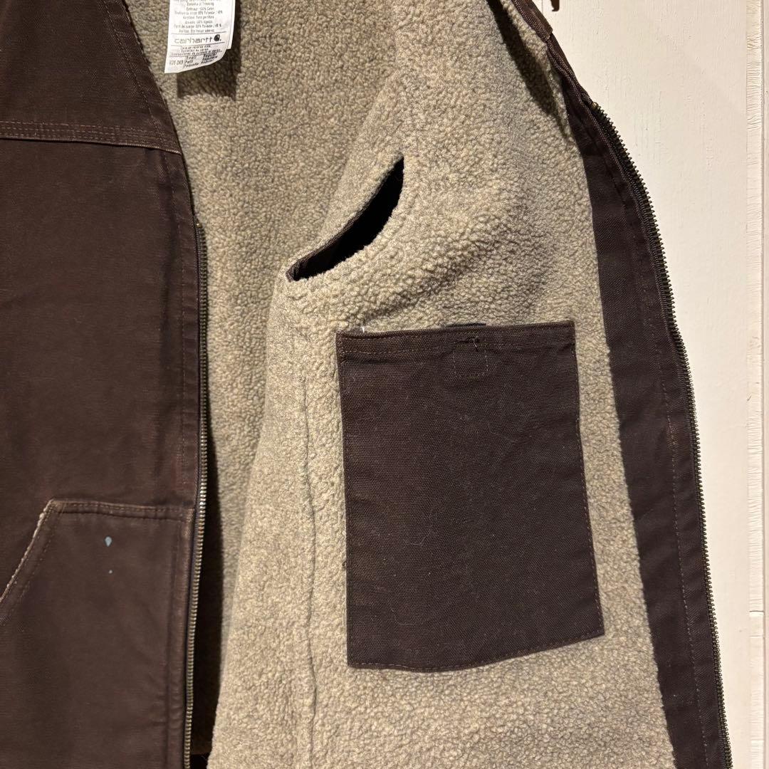 【Carhartt】 カーハート　ダークブラウン ベスト