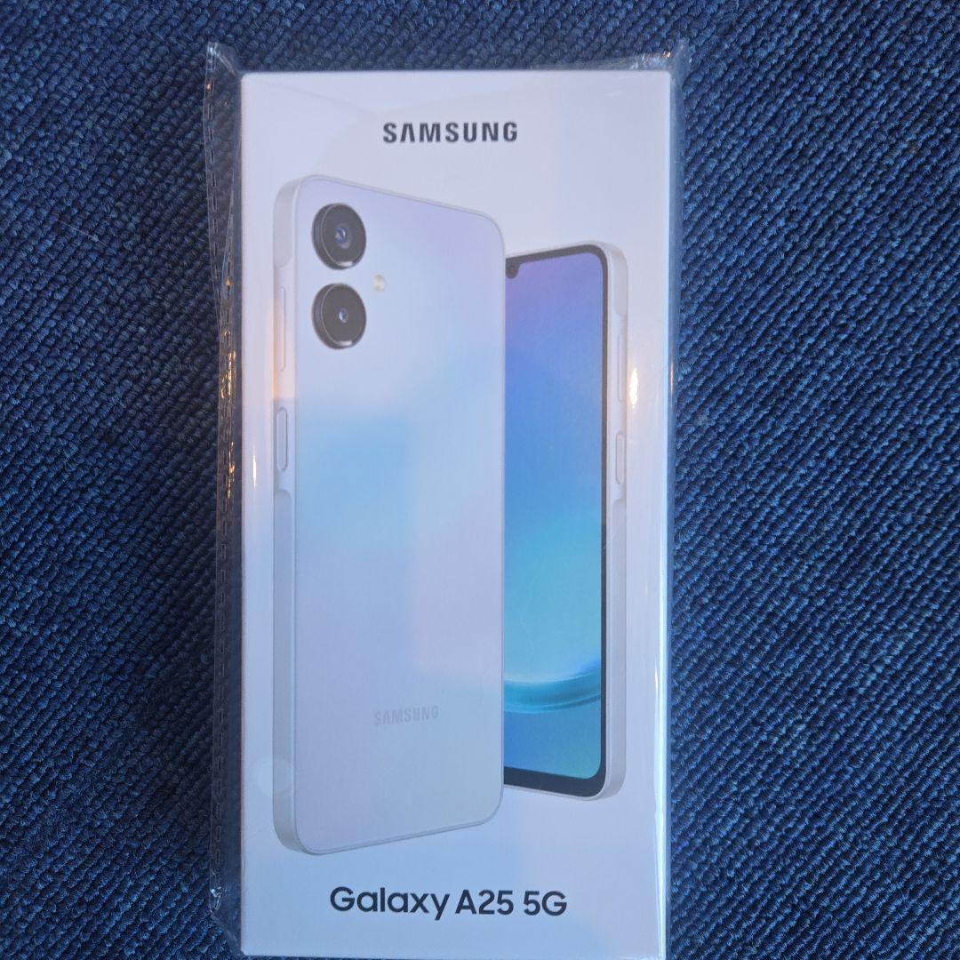 Samsung Galaxy A25 5Gライトブルー64GB 本体新品未開封