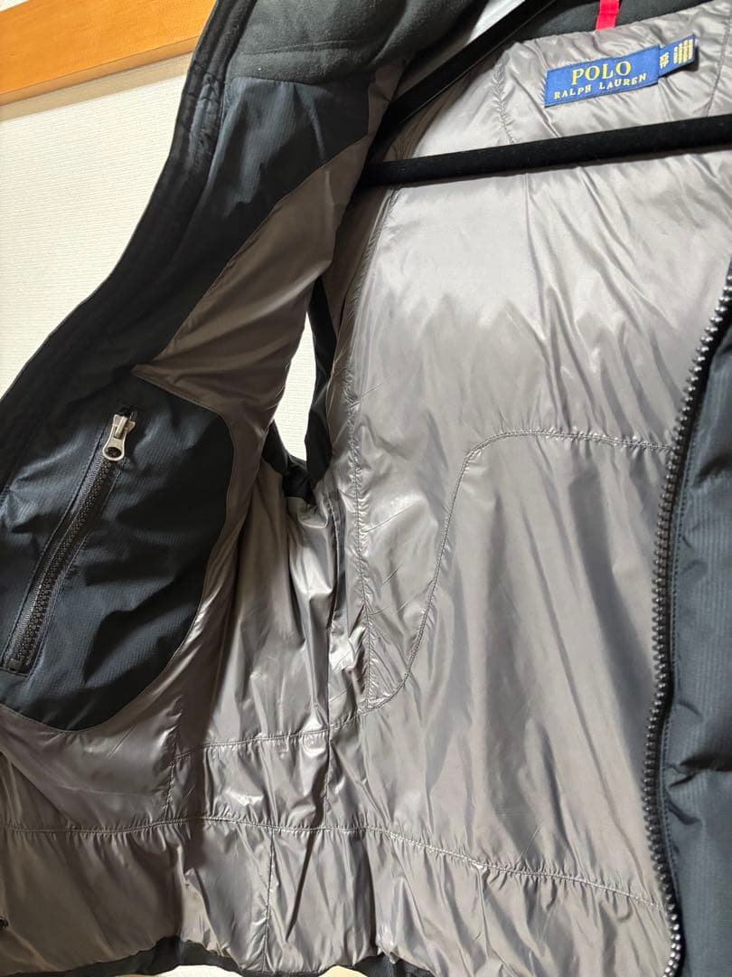 ラルフローレン　ダウンベスト　XS 黒